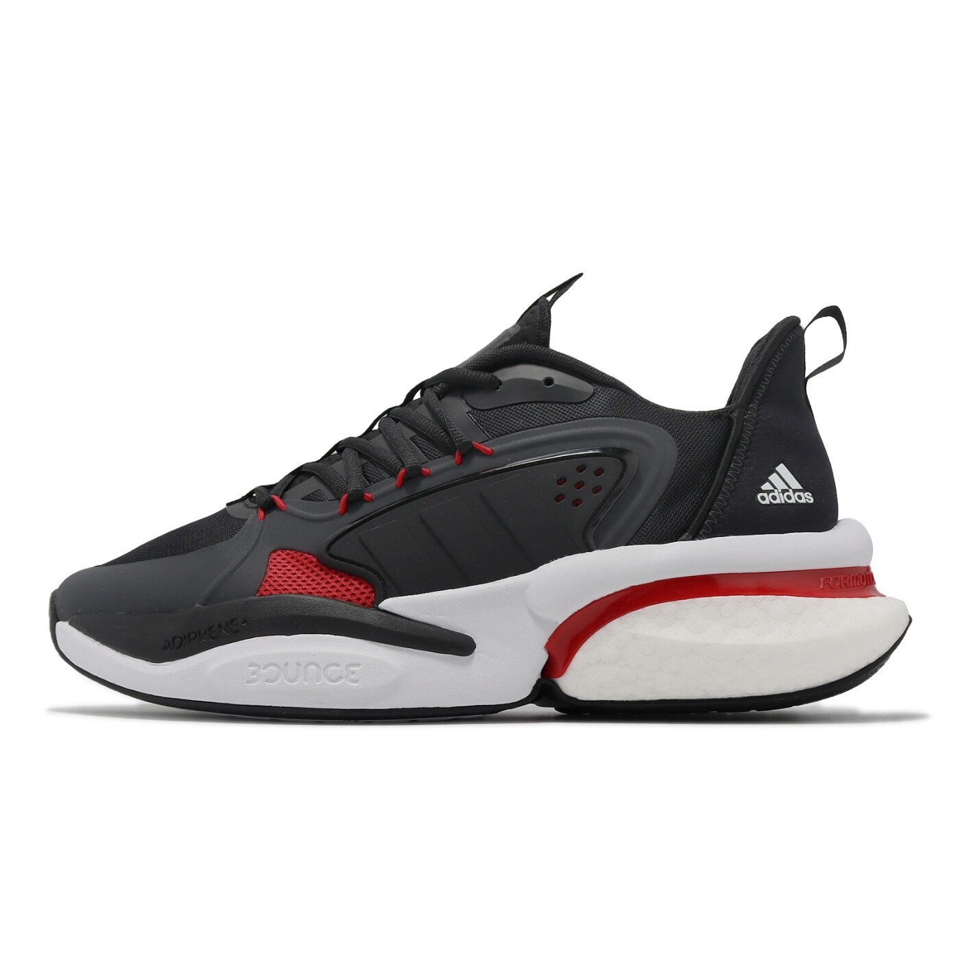 

Кроссовки adidas Alphaboost V1 'Black Red', черный/белый