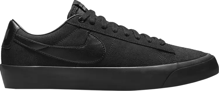 

Кроссовки Nike Zoom Blazer Low Pro GT SB 'Triple Black', черный