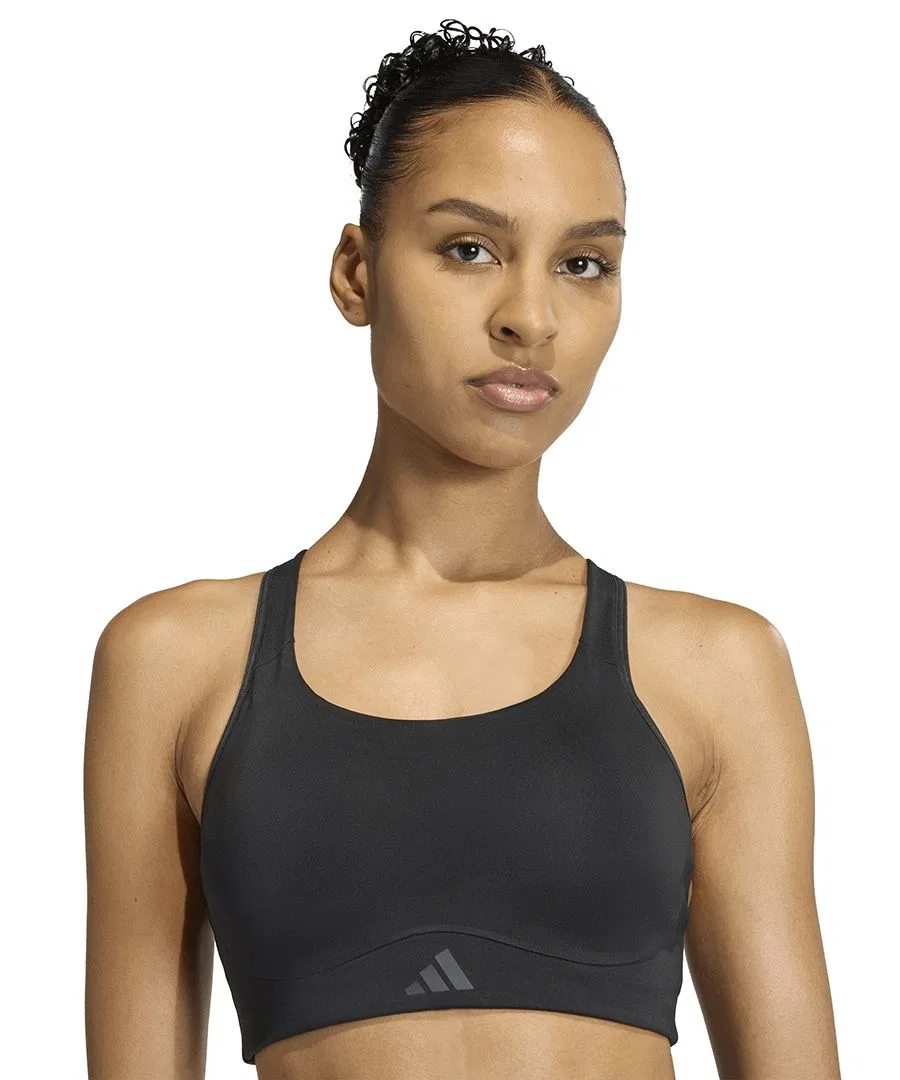 Спортивный бюстгальтер с регулируемыми бретелями adidas, Black