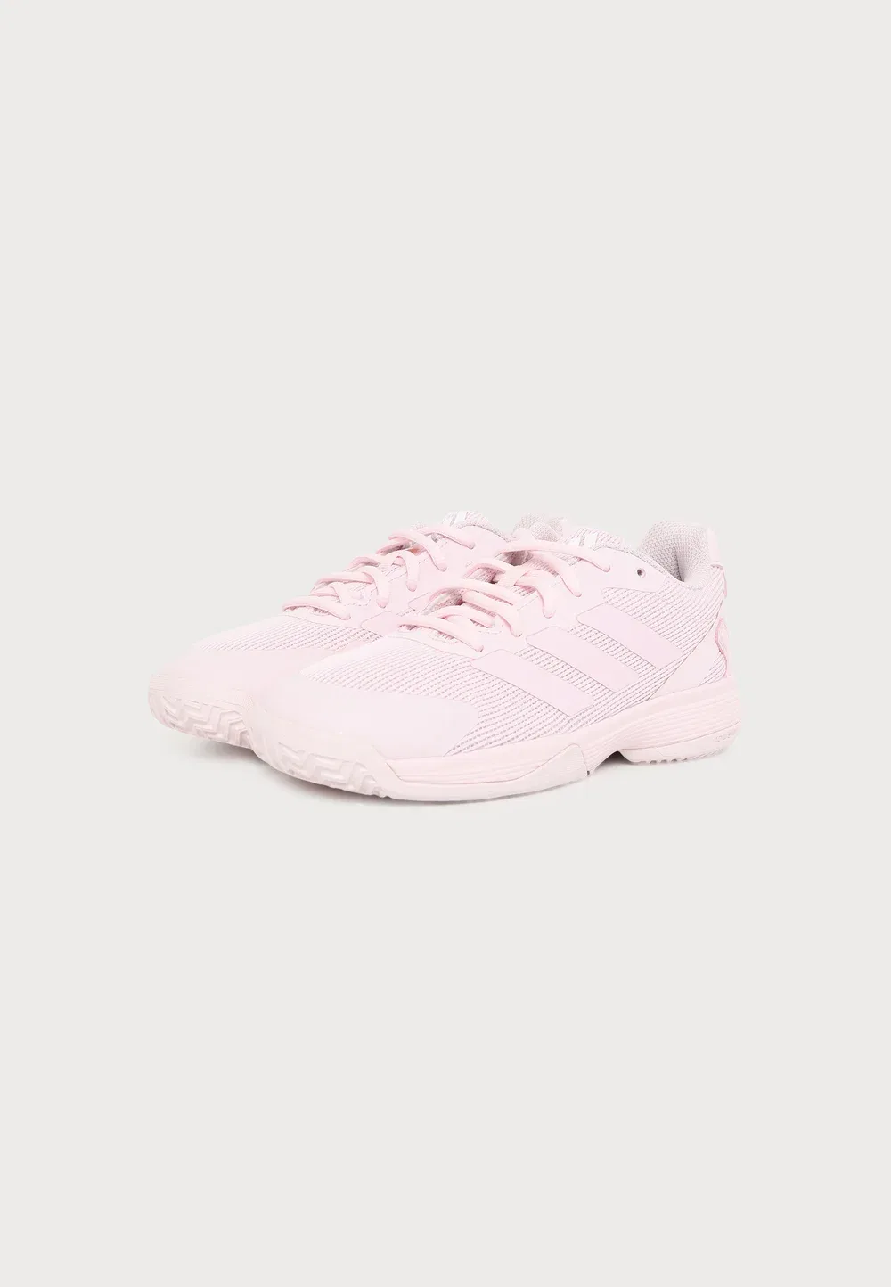 Кроссовки Ubersonic унисекс для тенниса, подходят для разных типов кортов Adidas Performance, Distilled Pink/White — фото 2