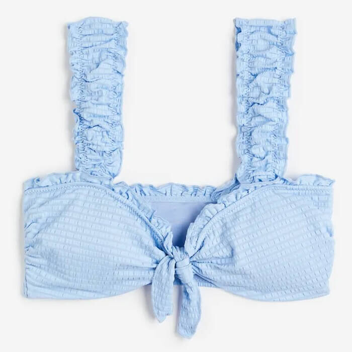 

Лиф H&M Padded Bikini, голубой, Синий, Лиф H&M Padded Bikini, голубой