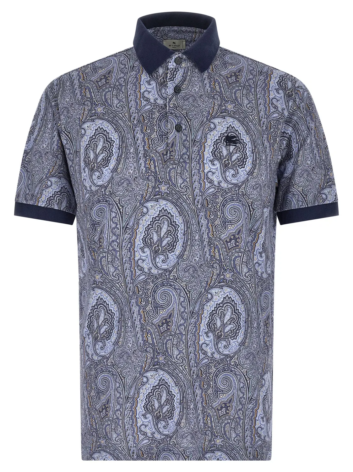 Мужское поло с принтом Arnica Paisley Etro, Blue