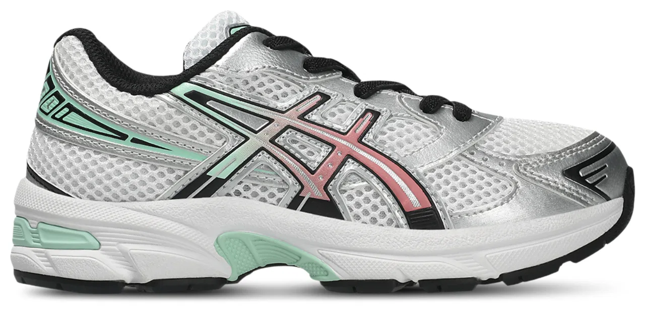 Кеды для мальчиков GEL-1130 ASICS, цвет Green/White/Red