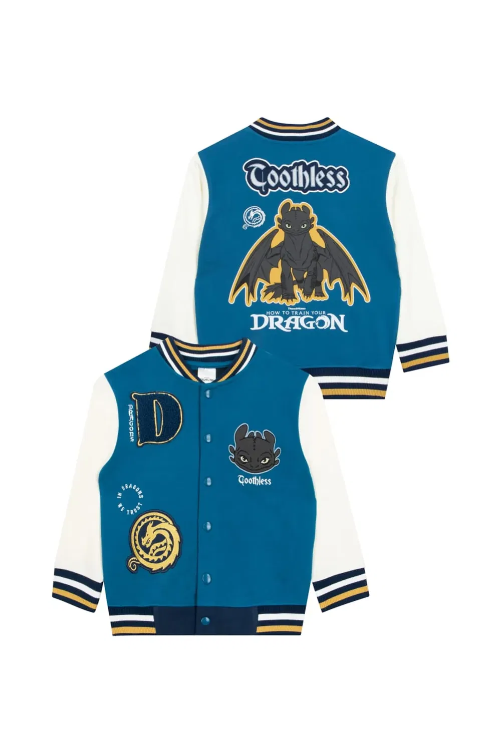 Куртка Toothless How To Train Your Dragon, Blue