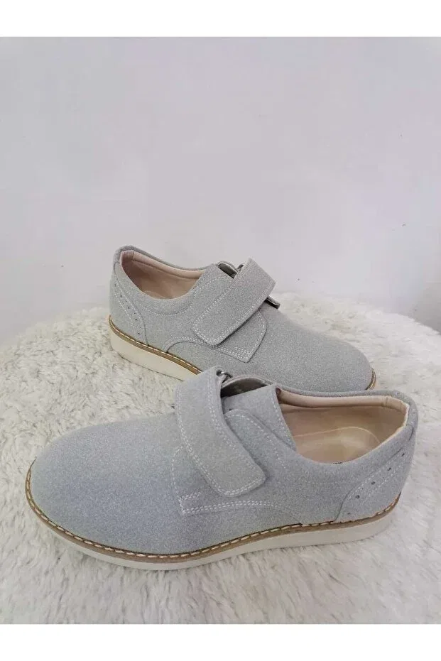 Детские ботинки для мальчиков ортопедические Özgür Kids, Gray — фото 3