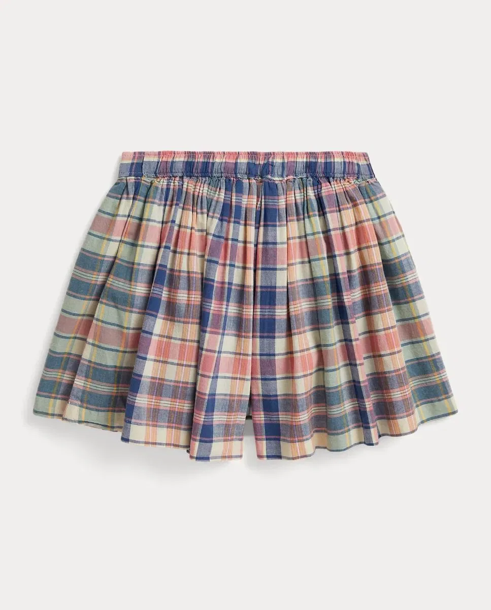Детская юбка для девочек хлопковая Polo Ralph Lauren, Multicolor — фото 2