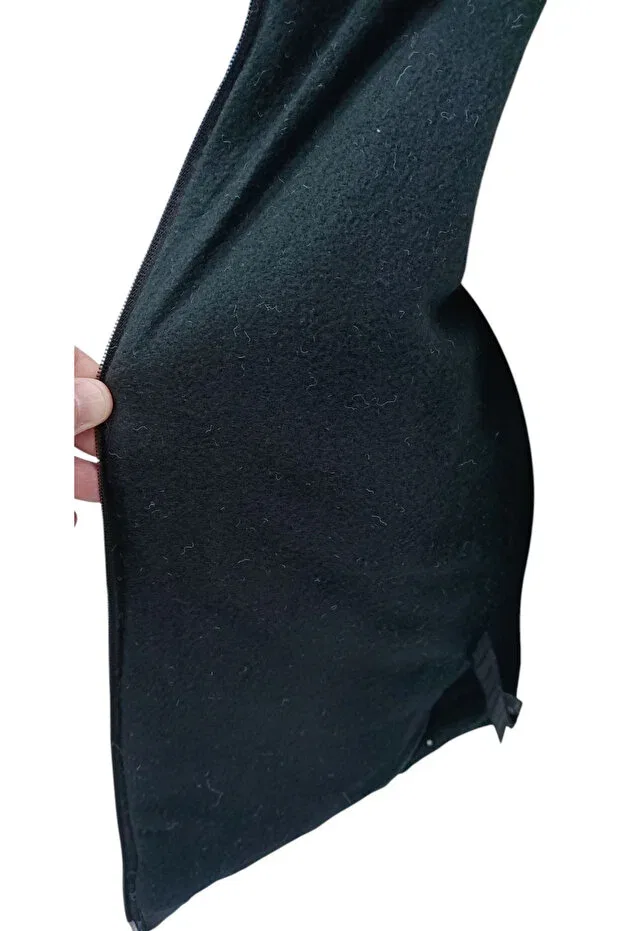 Детское пальто для мальчиков с капюшоном Irem Çocuk Giyim, Black — фото 3