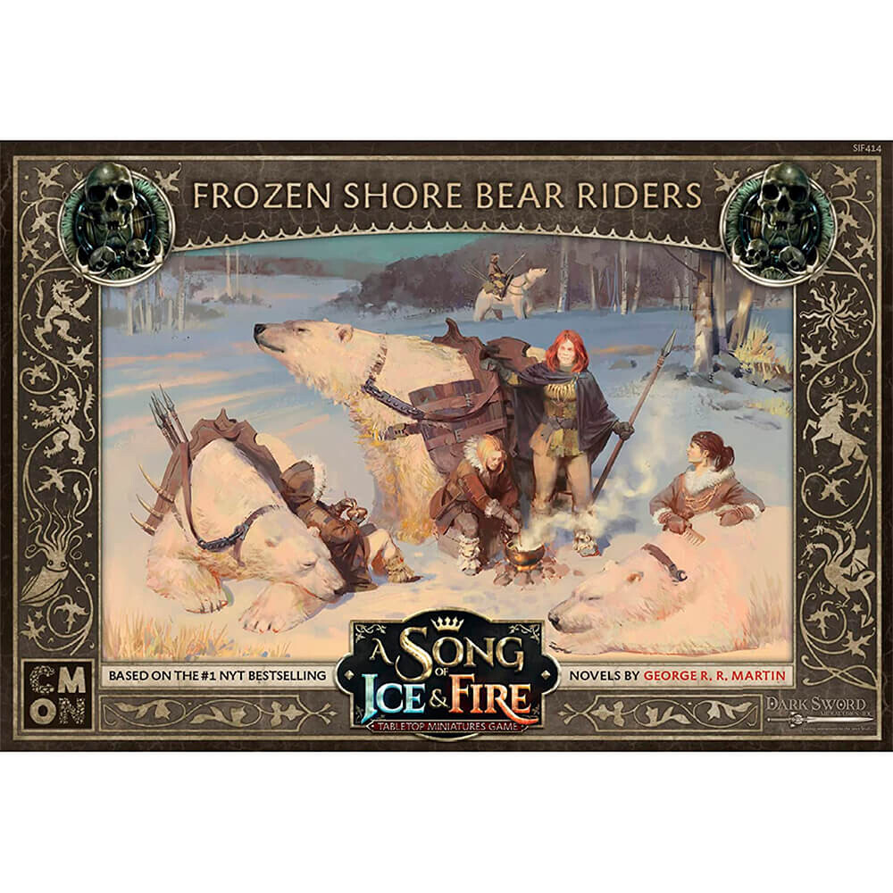 Дополнительный набор к CMON A Song of Ice and Fire Tabletop Miniatures Game, Frozen Shore Bear Riders — фото 2