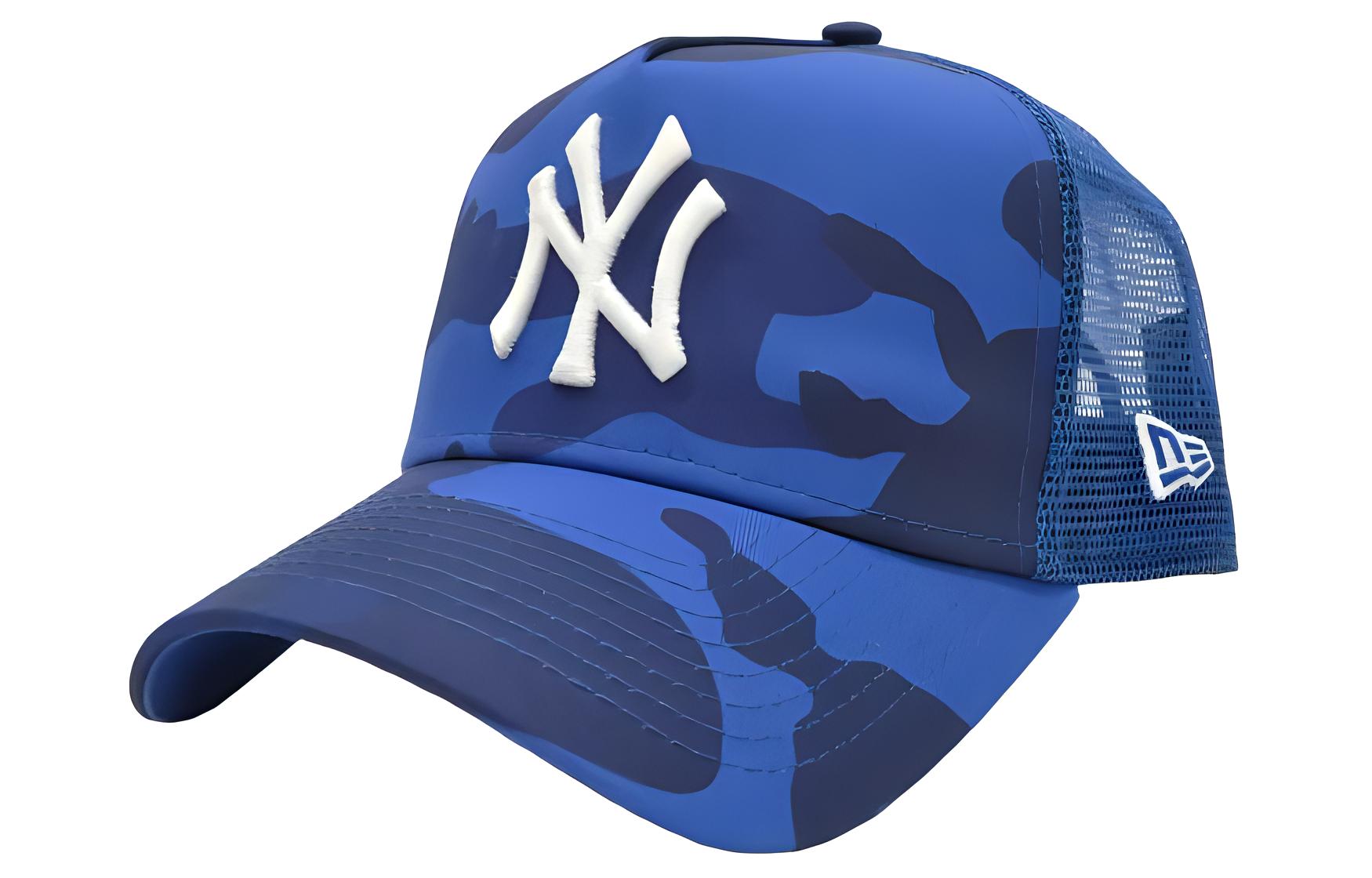 

New Era Бейсболка унисекс синяя, Blue