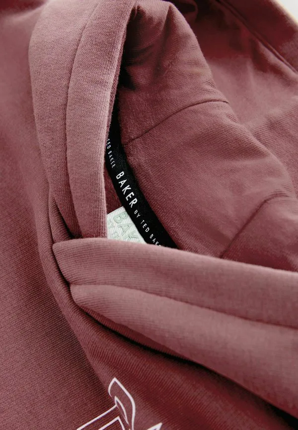 Худи с графическим принтом Baker By Ted Baker, Burgundy — фото 3