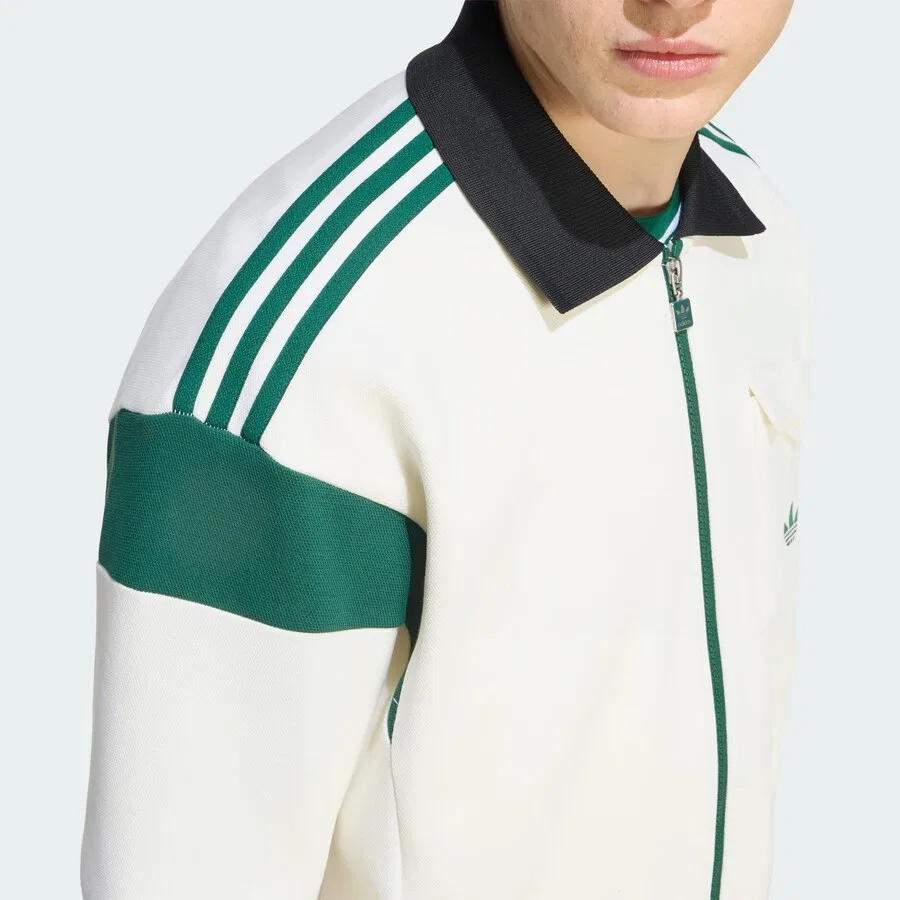 Куртка ADIDAS ORIGINALS Between-Season 'TRACK TOP' белого цвета — фото 3