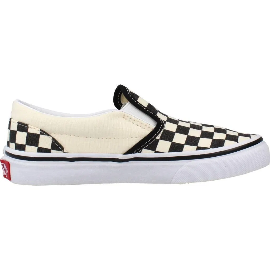 Детские кеды Vans Classic Slip-On, Weiss Schwarz — фото 4