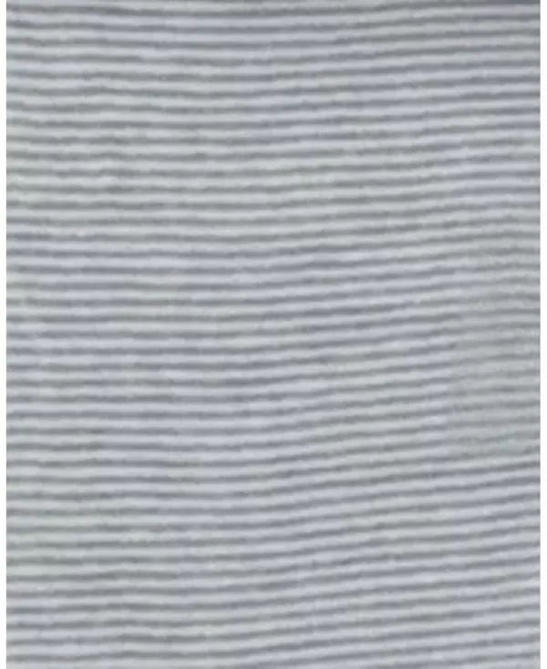 Детский комплект пижамы с принтом Unisex velour stripe collection Ely'S & Co., синий — фото 2