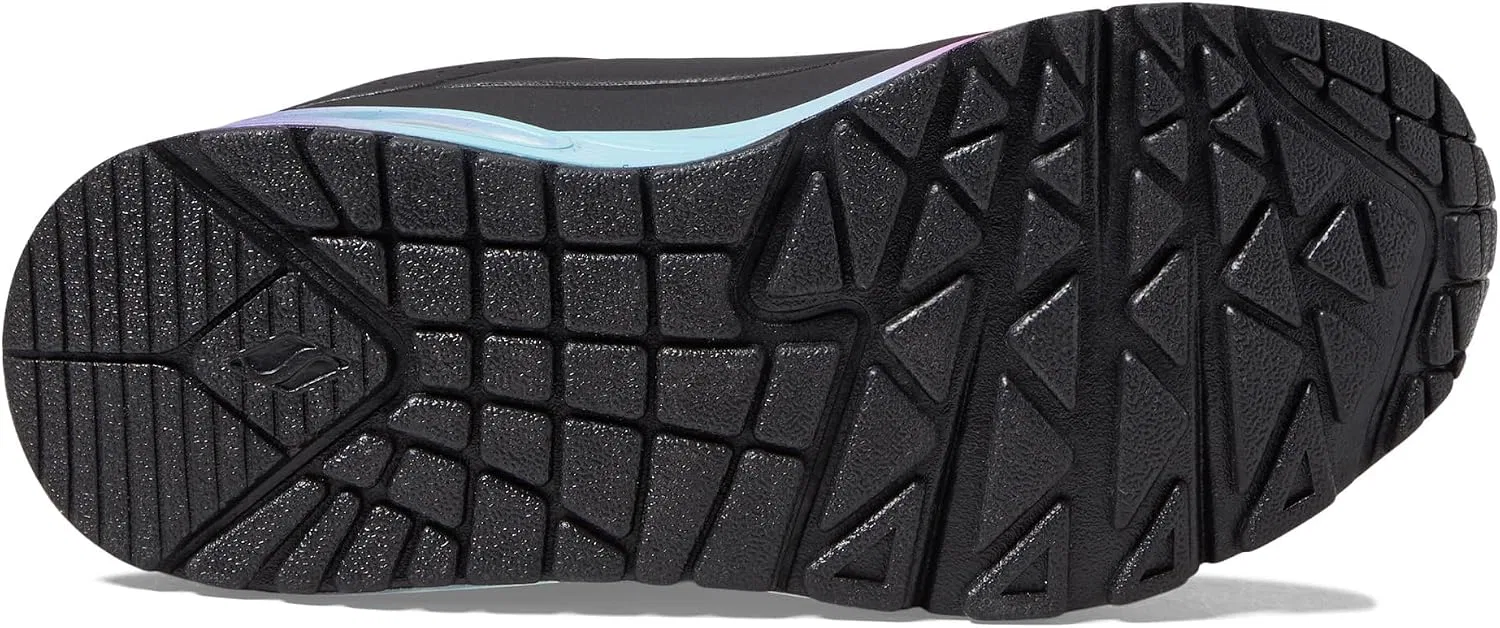 Детские кроссовки для девочек Pop of Ombre Skechers, Black/Multi — фото 4