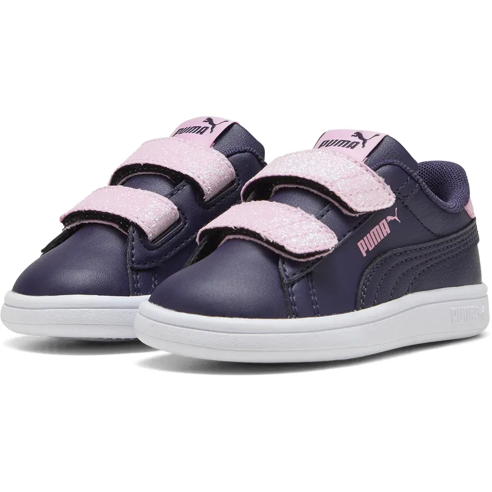 Кроссовки Slip-on Smash 30 L Glitter Puma, фиолетовый — фото 2
