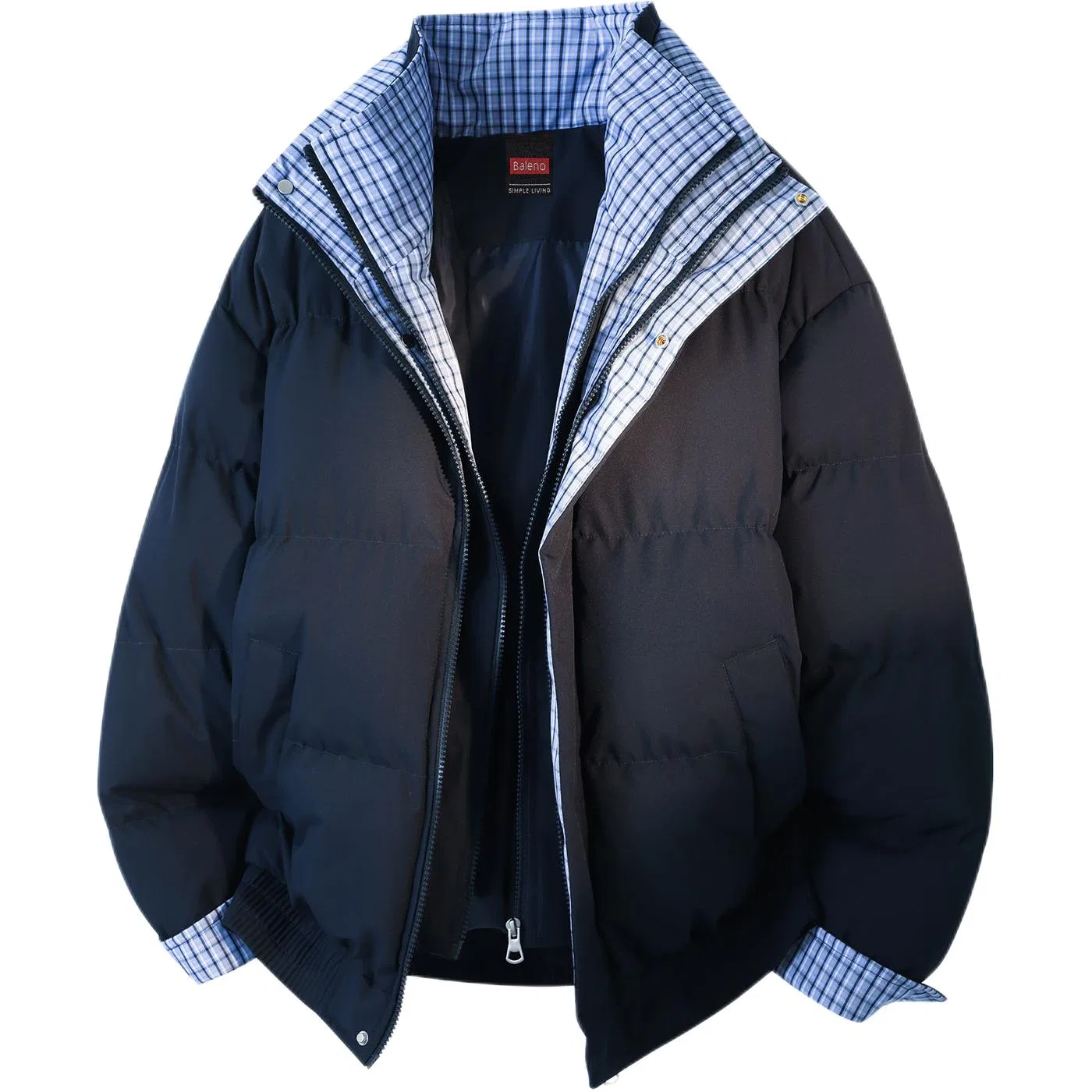 Детский пуховик с капюшоном BALENO, Navy Blue