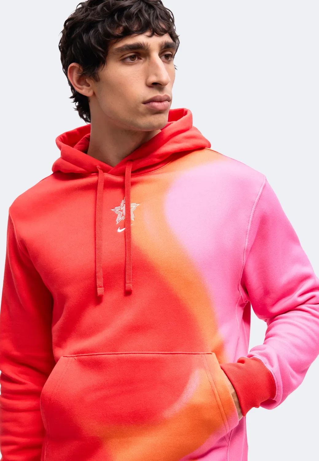 Худи унисекс с символикой Матча всех звезд WNBA 2026 года Nike Performance, University Red/White — фото 4