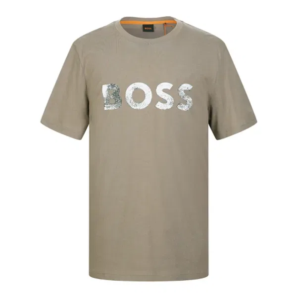 Футболка с принтом, Mix Logo Print, Boss — фото 2