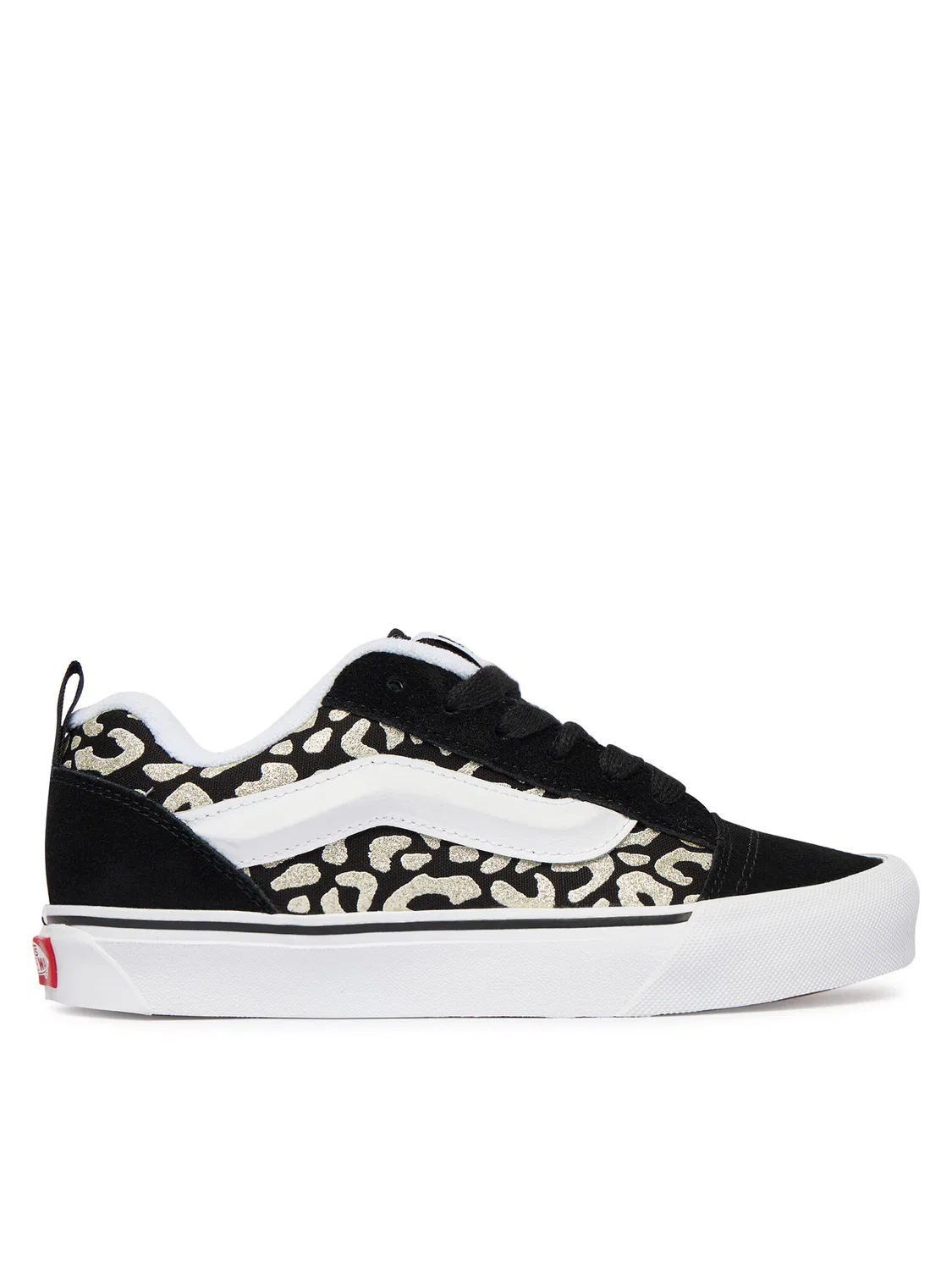 Тканевые кроссовки для девочки Knu Skool Vans, черный