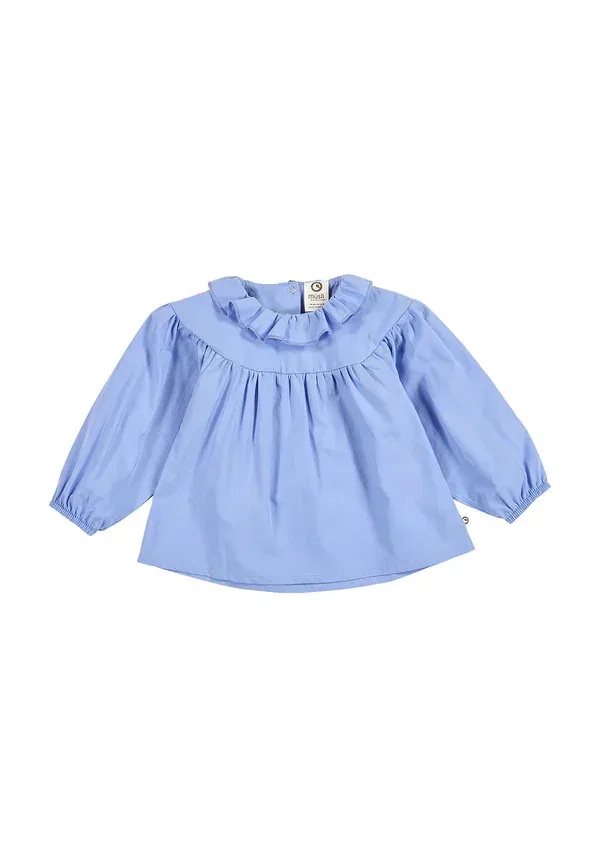 Блузка хлопковая xt Musli By Green Cotton, Shell Blue, синий