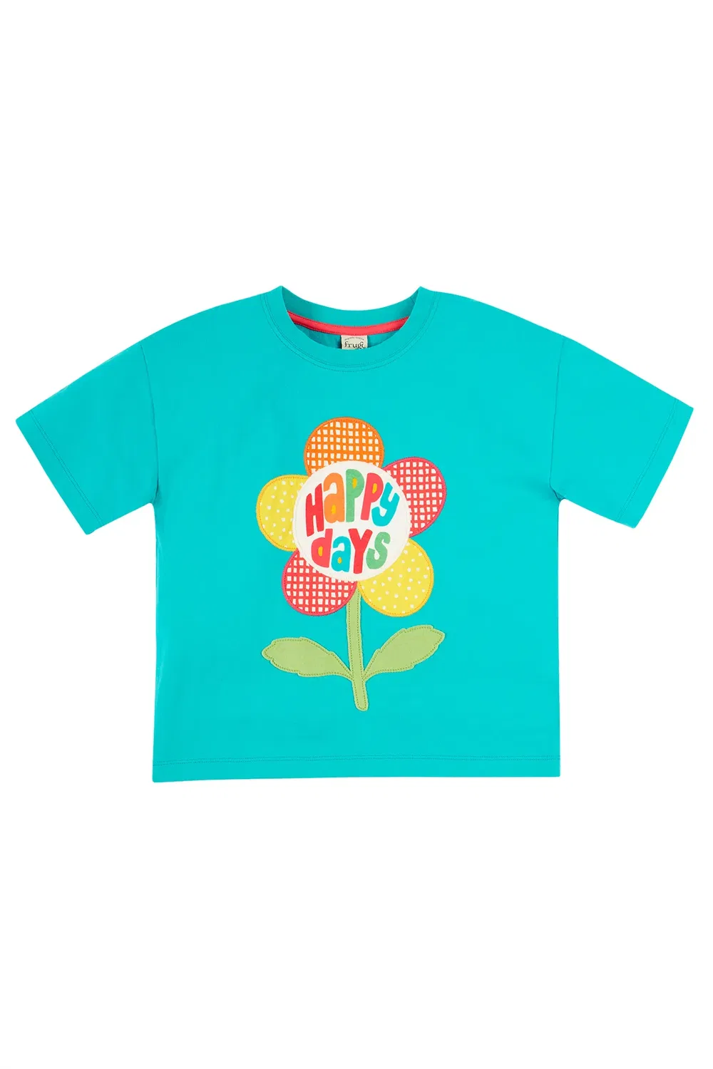Детская футболка свободного кроя Mabe Frugi, Blue