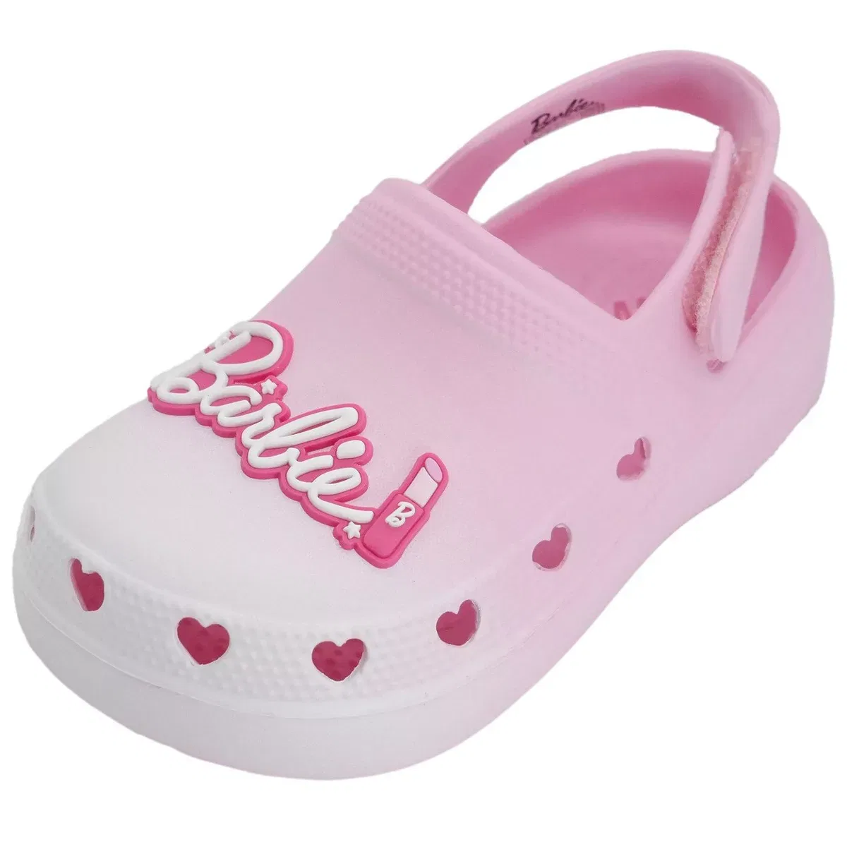 Детские сабо для девочек с регулируемым ремешком Barbie, Medium Pink Ombre