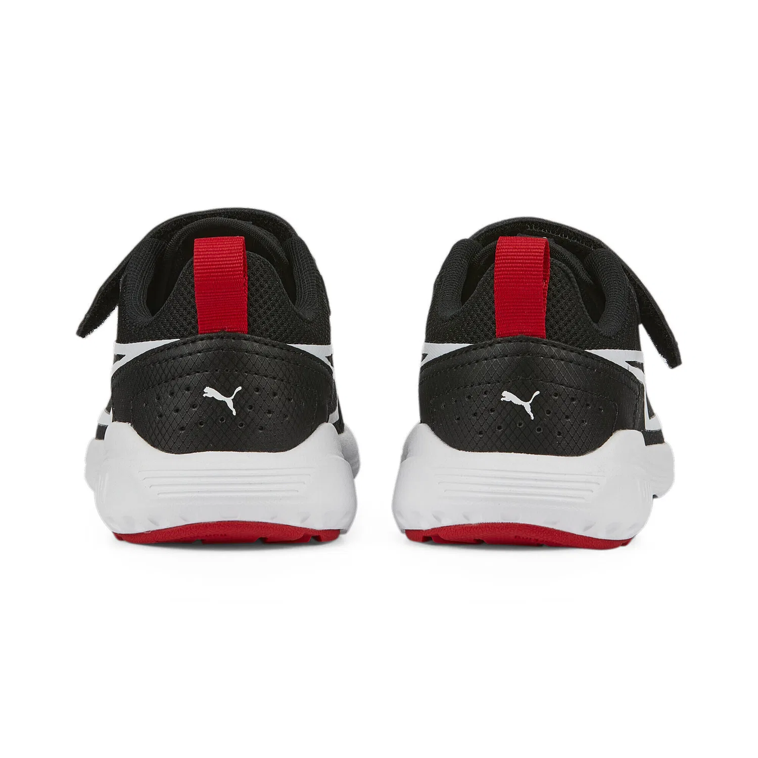 Детские кроссовки на липучках All-Day Active Puma, Schwarz Weiss — фото 4