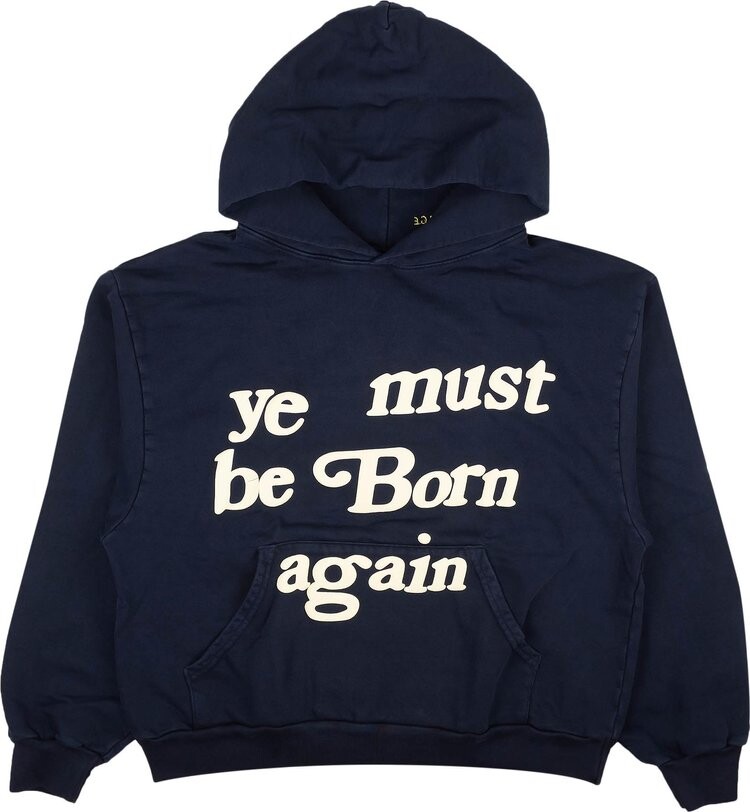 

Толстовка Cactus Plant Flea Market Born Again Hooded Sweatshirt 'Navy', синий