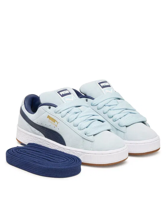 Кроссовки Suede XL Jr Puma, светло-голубой — фото 3