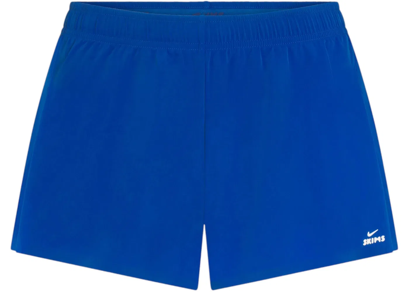 Женские спортивные шорты Nike x SKIMS Stretch Nylon Runner Short, кобальтовый