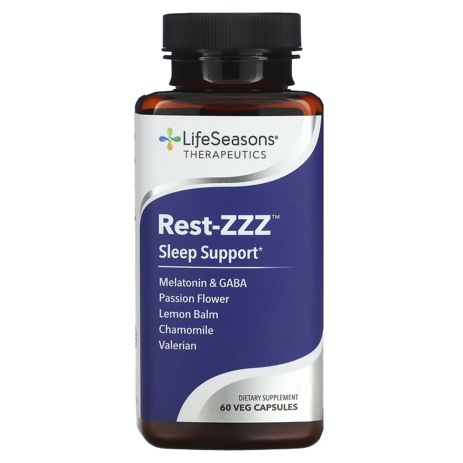

Снотворное LifeSeasons Rest-ZZZ, 60 вегетарианских капсул