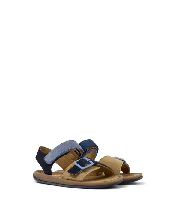 Сандалии детские Camper Bicho Mismatched Leather, мультиколор
