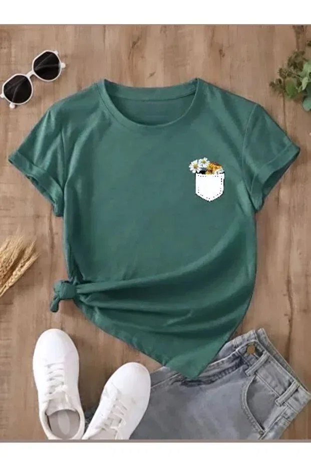 Детская футболка с принтом Daxis Sportwear Company, Green