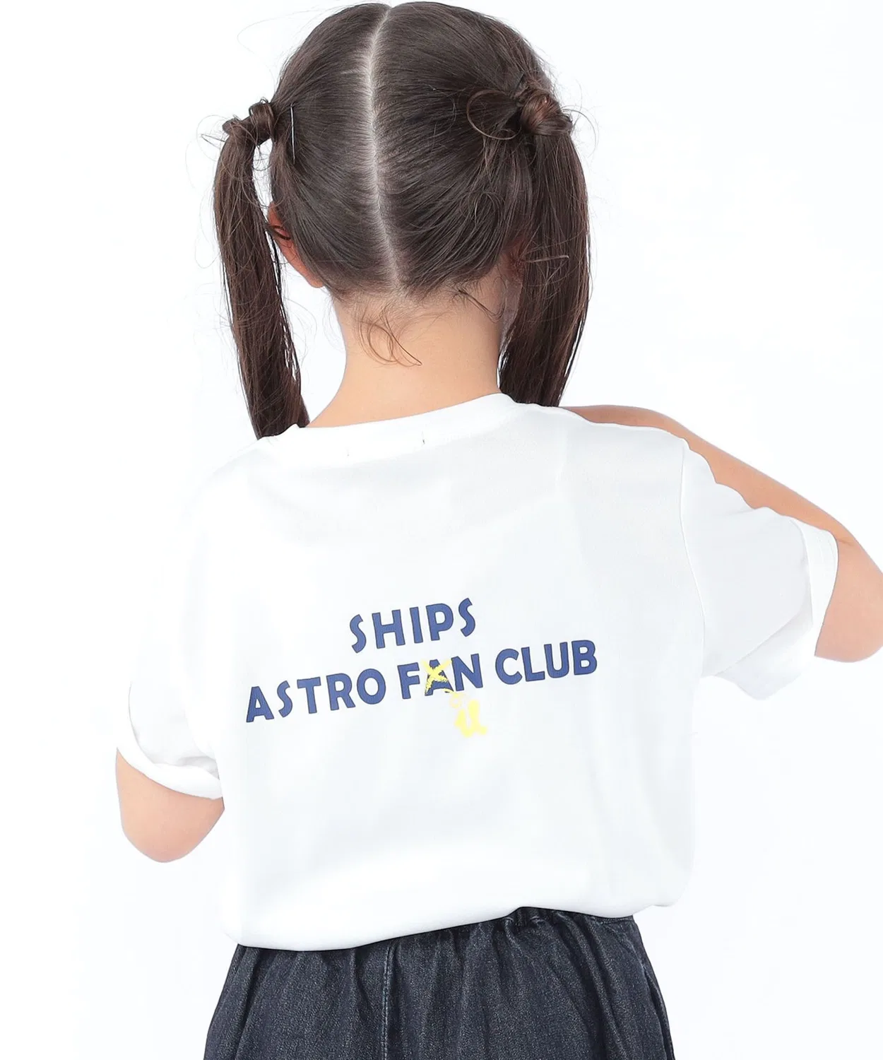 Детская футболка с принтом Summer Triangle SHIPS, Off White — фото 4