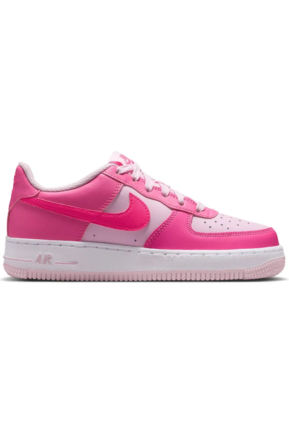 Детские кроссовки баскетбольные Air Force 1 Nike, Pinksicle/Pink Foam/White Hype — фото 3