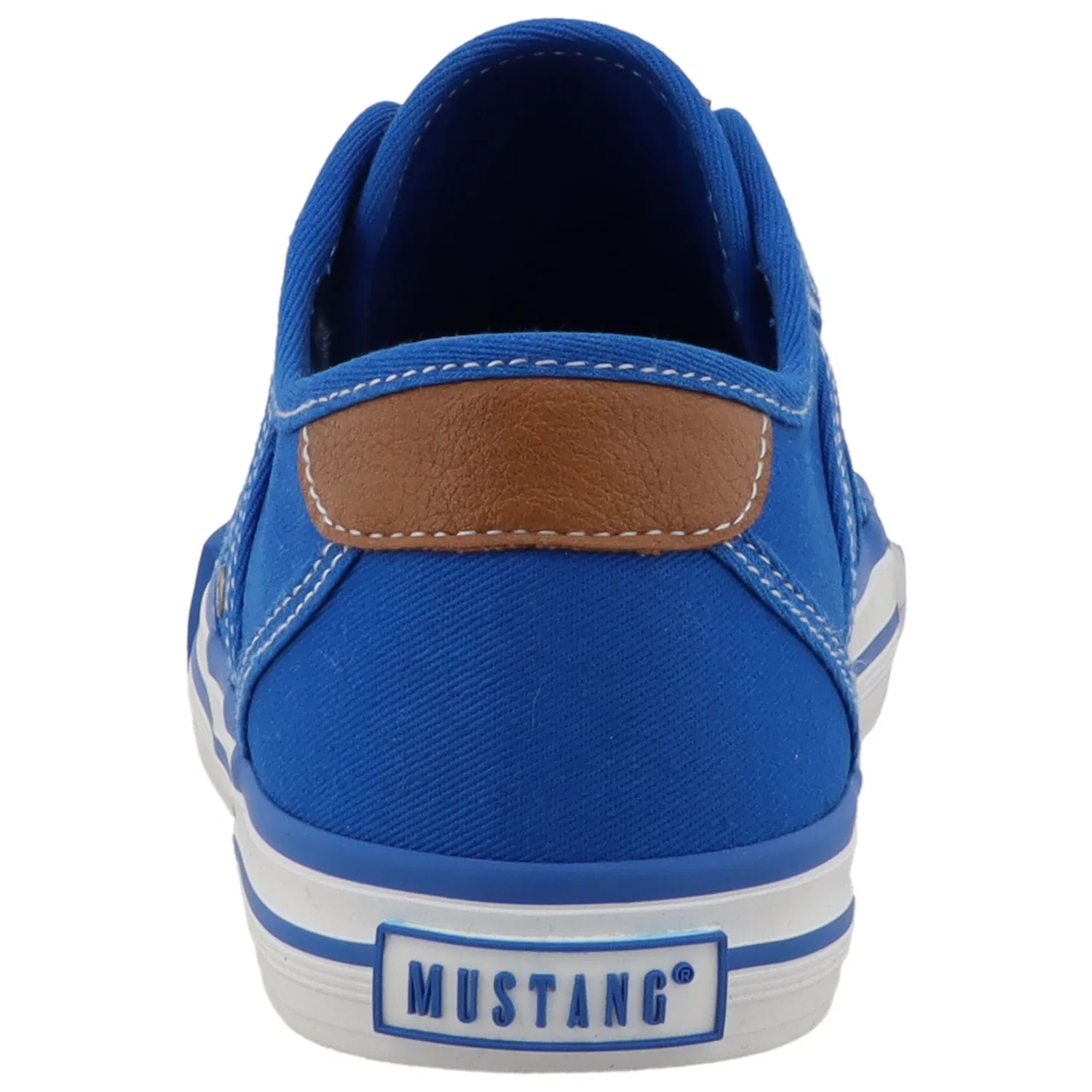 Детские кроссовки-слипоны с контрастными деталями Mustang Shoes, Royal Blue — фото 2