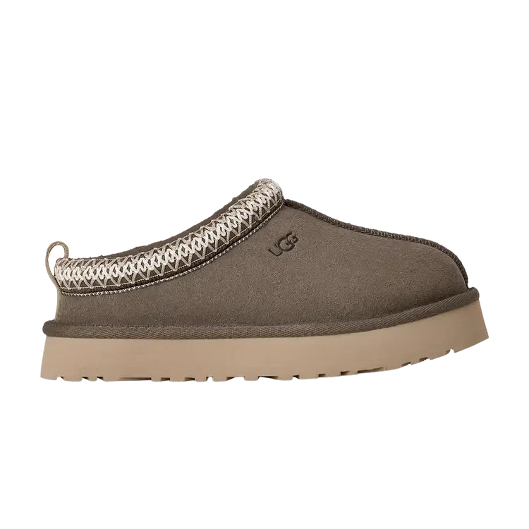 Детские тапочки Ugg Tazz, зеленый