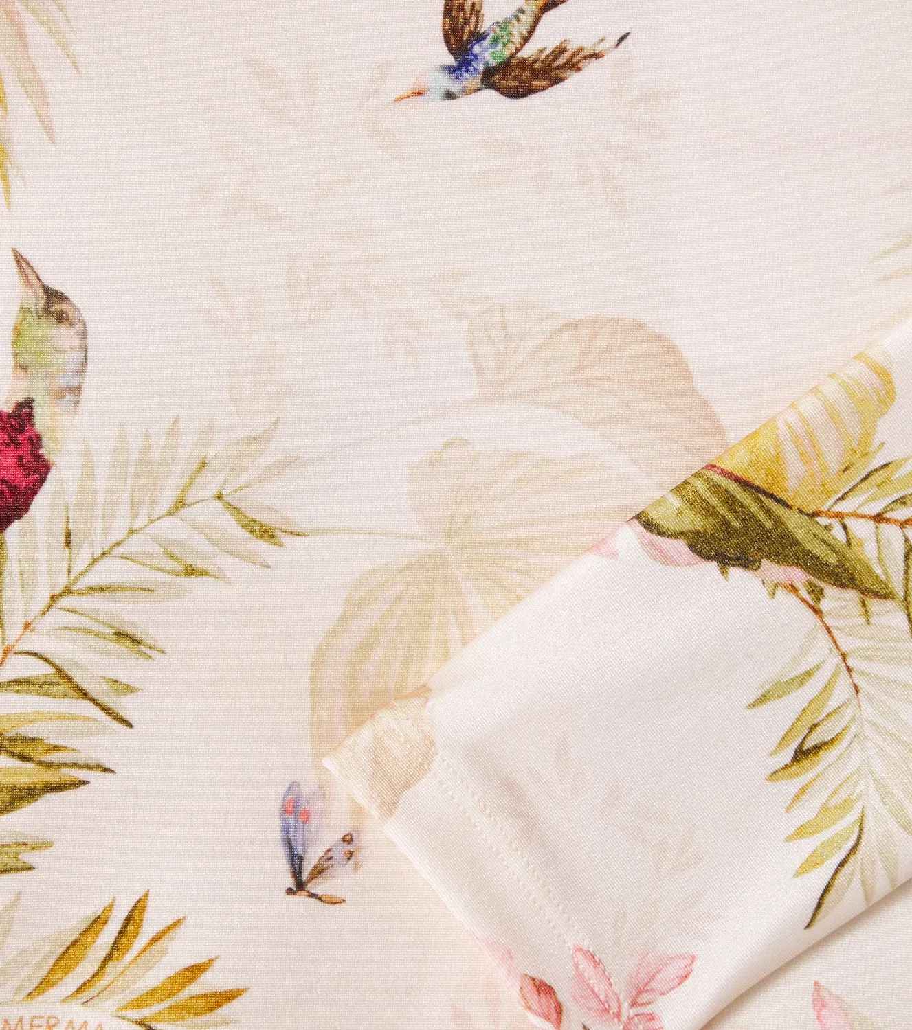 Топ-рашгард с оборками Zimmermann Kids, Cream Palm Floral — фото 3
