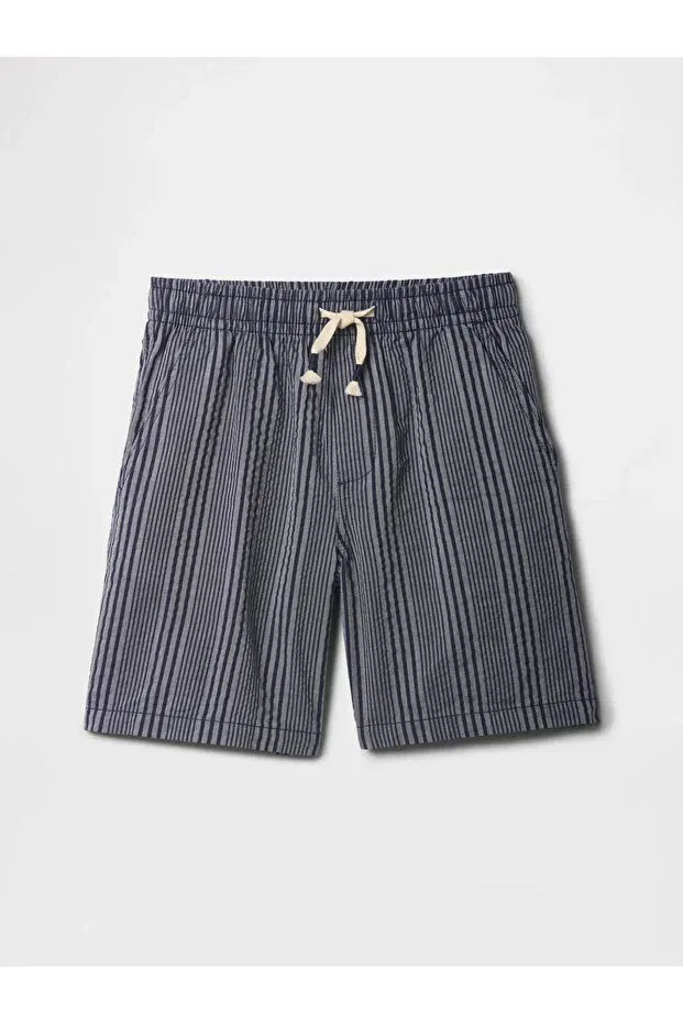 Детские шорты для мальчиков полосатые Basics Gap, Navy Blue