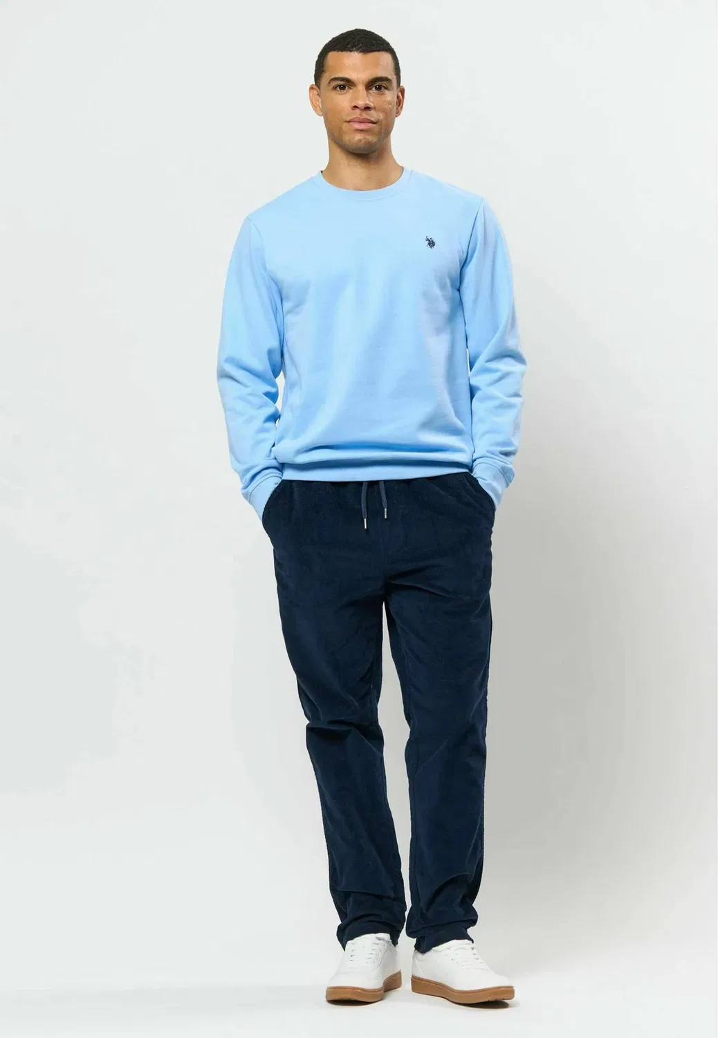 Умтаис - толстовка U.S. Polo Assn., Placid Blue — фото 2