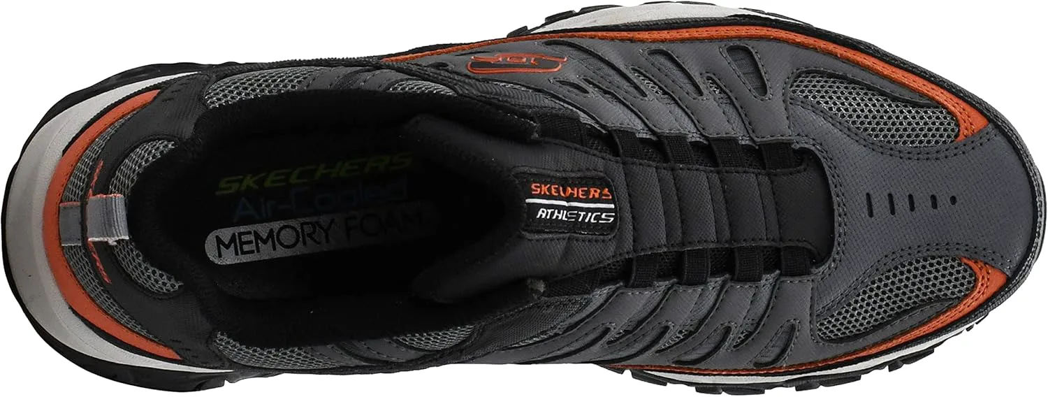 Мужские кроссовки Skechers Afterburn M. Fit Wonted, оранжевый — фото 2