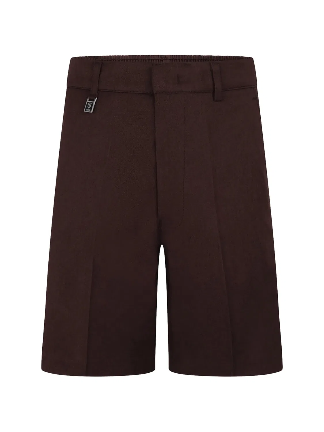 Шорты с эластичным поясом, коричневые Zeco Schoolwear, коричневый