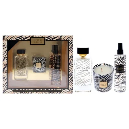 Набор женской парфюмерии Warrior by Rachel Zoe, 100 мл EDP, 295 мл мист, 180 г свеча