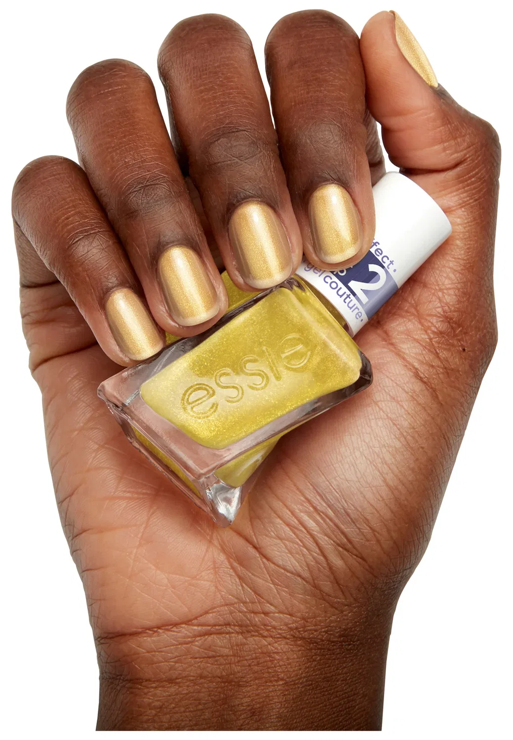 Гель-лак для ногтей Essie, Crushed Gold, 13.5 мл — фото 4