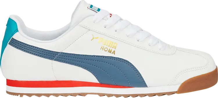 

Кроссовки Puma Roma Basic Plus White Evening Sky, белый