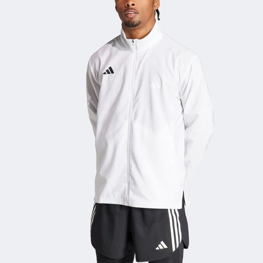 Ветровка для бега с длинным рукавом Adizero Essentials adidas, Белый — фото 4
