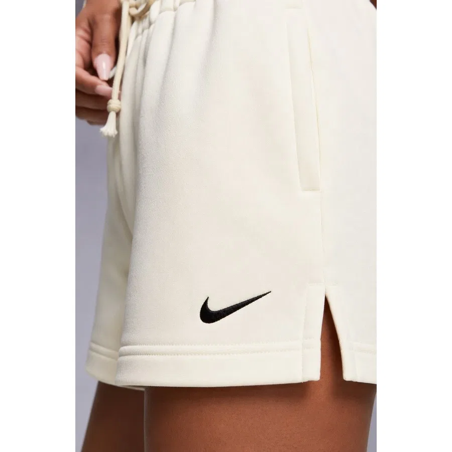 Шорты спортивные с флисом Phoenix Fleece Nike, Кремовый — фото 4