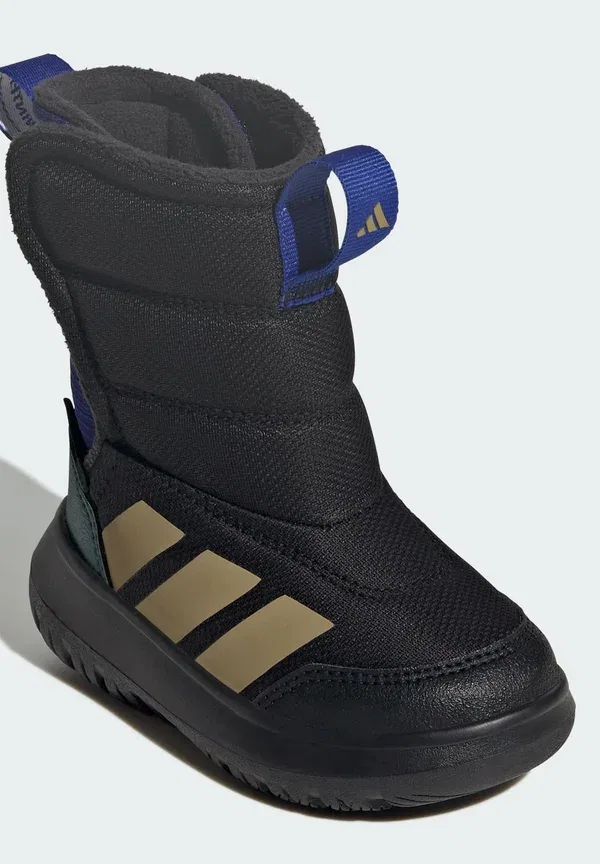 Детские туфельки Adidas Sportswear, черный/бирюзовый/хаки — фото 2