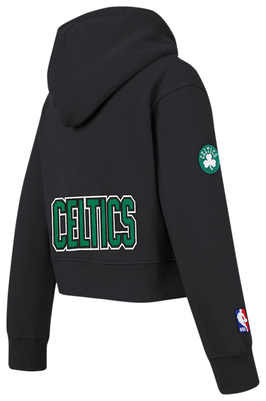 Детская толстовка на молнии Boston Celtics Classic Pro Standard, черный — фото 4