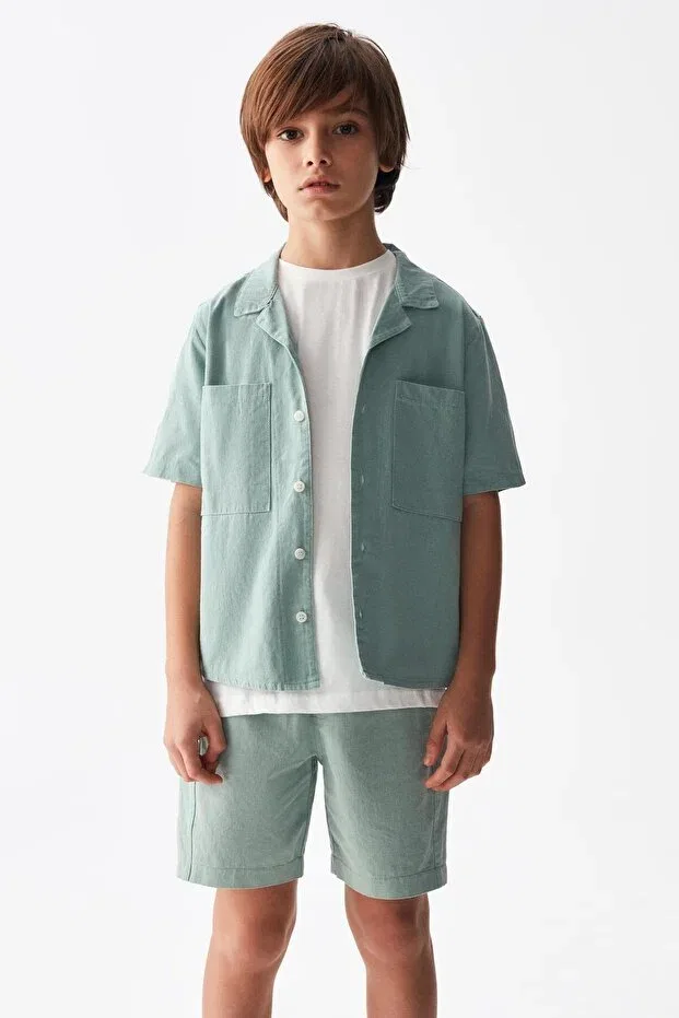 Детская рубашка для мальчиков Valley Shirt Nk Kids, Mint